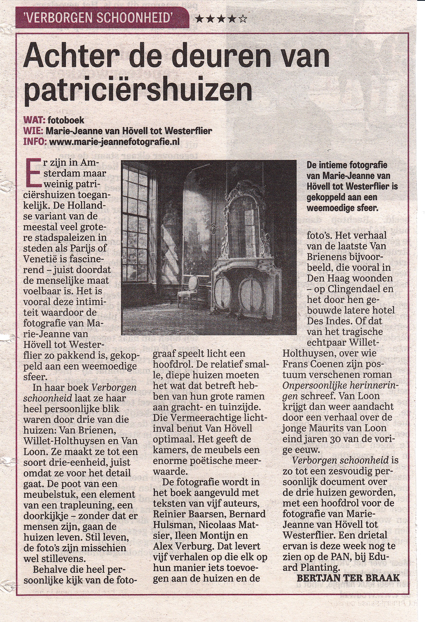 Telegraaf, 24 november 2014